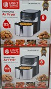 تصویر سرخ کن بدون روغن 8 لیتر لایت ویو مدل lw-arf-nw08l102 