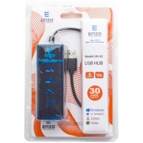 تصویر هاب چهار پورت انزو مدل UH42 