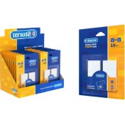 تصویر چسب دو طرفه مستطیل فومی ۳.۵ در ۷.۲ سانتیمتر بسته ۱۰ عددی (برند استورم) 