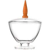 تصویر شکلات خوری پایه دار اکرولیک لیمون کد ۲۴۸۰ 