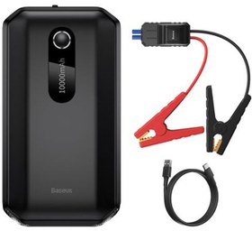 تصویر جامپ استارتر و پاوربانک خودرو بیسوس Baseus Super Energy Air Car Jump Starter CGNL020101 10000mAh 