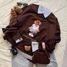 تصویر دورس یقه گرد خرسی کد 021117 