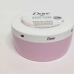 تصویر کرم زیبایی داو مرطوب کننده و آبرسانی 24 ساعته دست و بدن 250 گرمی Dove nourishing body care beauty cream for hand body 