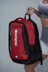 تصویر کوله آدیداس با جنس خارجی جا کفشی دار کد Nico1 Adidas backpack with outer material and shoe compartment, code Nico1