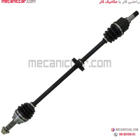 تصویر پلوس کامل بلند راست 20 خار ABS پراید عظام Axle shaft