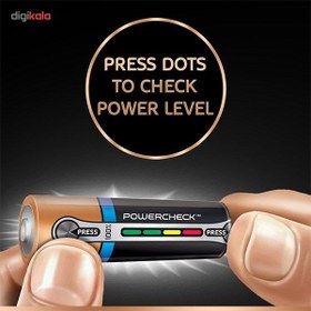 تصویر باتری قلمی دوراسل مدل Ultra Power بسته 2 عددی Duracell Ultra Power Check AA Battery Pack Of 2