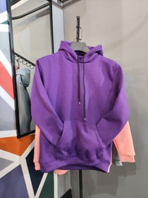 تصویر هودی بیسیک داخل کرک رنگبندی متنوع فری سایز Hoodie basic full color