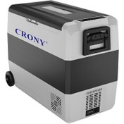 تصویر یخچال فریزر 60 لیتری قابل حمل خودرو Crony 