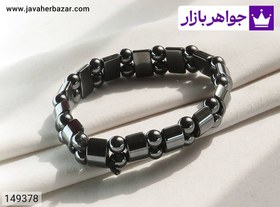تصویر دستبند سنگی حدید صینی زیبا کد 149378 