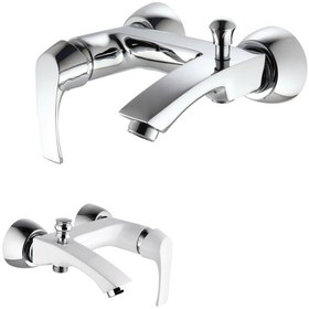 تصویر شیر حمام البرز روز مدل یونیک Alborzrooz Unique bath tap