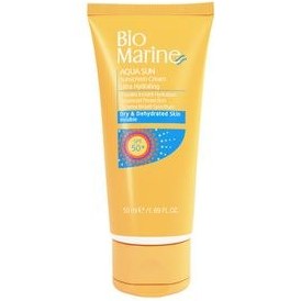 تصویر کرم ضد آفتاب اس پی اف 50 پوست خشک بایومارین BIOMARINE 3 in 1 Total Sun Block Cream Normal To Dry Skin 50ml