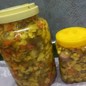 تصویر ترشی مخلوط هفت بیجار 