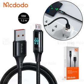 تصویر کابل میکرو یو اس بی مک دودو Mcdodo CA-1070 Digital HD Quick Charge Data طول 1.2 متر توان 18 وات 