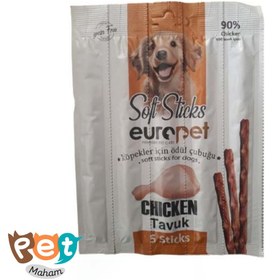 تصویر تشویقی مدادی سگ یوروپت طعم مرغ ا Europet Chicken Europet Chicken