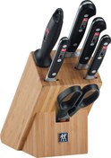 تصویر ست چاقوی آشپزخانه ۷ پارچه زولینگ آلمان Zwilling 7 pcs knife set block