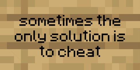 تصویر بعضی اوقات، تقلب تنها کاریه که میشه کرد 