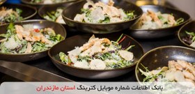 تصویر بانک اطلاعات شماره موبایل کترینگ استان مازندران 