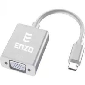 تصویر تبدیل ENZO TYPEC TO VGA TC55 ENZO TYPEC TO VGA TC55