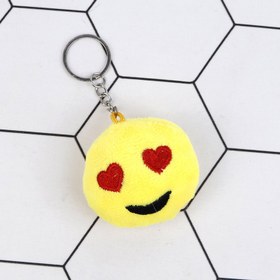 تصویر جا کلیدی استیکر ایموجی ا Emoji Keychain Emoji Keychain