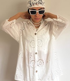 تصویر پیراهن خامه دوزی 