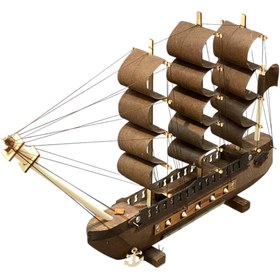 تصویر کشتی چوبی سایز بزرگ 