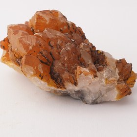 تصویر کوارتز کلاستر هماتوییدی سنگ طبیعی 