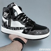 تصویر کتونی نایک ایر جردن تراویس Nike Air Jordan 1 Travis North Face 