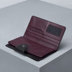 تصویر کیف پالتویی یگان (مشکی/ زرشکی) 