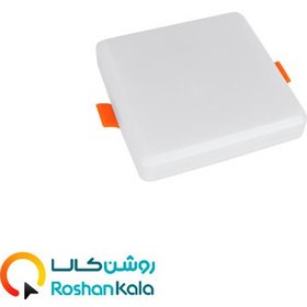 تصویر چراغ توکار فولایت 7 وات مربعی پارس شعاع توس Pars Shuaa Toss Folaite built-in lamp 7 square watts