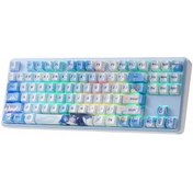 تصویر کیبورد گیمینگ ردراگون مدل K707 AK PRO بی سیم با سوئیچ مکانیکال 