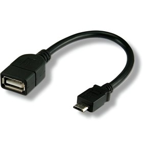 تصویر رابط مبدل OTG microUSB به USB 