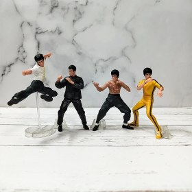 تصویر فیگور بروسلی Bruce Lee مجموعه 4 عددی کد 1 