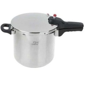 تصویر زودپز پارس استیل گنجایش 4.5 ليتر(با سبد بخارپز) Pars Steele  Pressure Cooker  4.5 liter