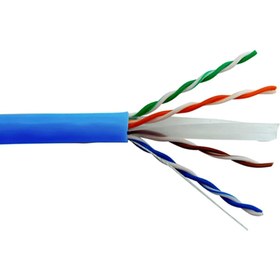 تصویر CAT6 UTP تمام مس وارداتی مغزی 0.55 تست پرمننت 