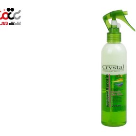 تصویر اسپری مو دو فاز کراتینه کریستال Crystal Hydrolyzed Keratin Hair Mask