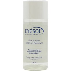 تصویر محلول پاک کننده آرایش تک فاز آیسول حجم 150 میلی لیتر Eyesol Eye & Face Makeup Remover 150ml