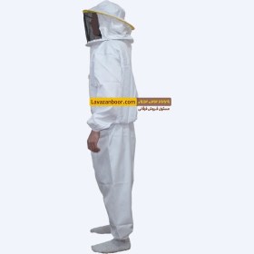 تصویر لباس زنبورداری طرح فضایی (کلاه گرد) 