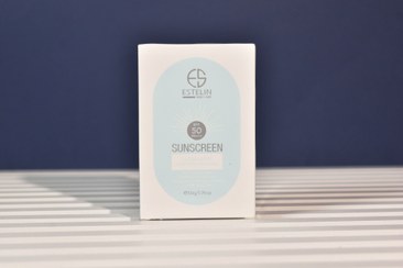تصویر ضدآفتاب استلین SPF50 – 50 گرم | محافظت قوی و روشن‌کننده پوست Estelin Sunscreen SPF50 – 50g | High Protection & Brightening