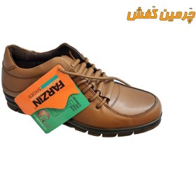 تصویر کفش تمام چرم مردانه فرزین مدل نایس بندی کد 20219 + رنگبندی Farzin men's leather shoes, Nice model