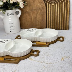 تصویر مزه خوری گرد زیرچوب 