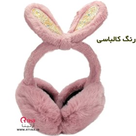 تصویر گوش گیر زمستانی مخملی Velvet winter earmuffs