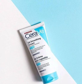 تصویر کرم نرم کننده پوست خشک و خشن 177 میل SA UREA10% سراوی CERAVE 