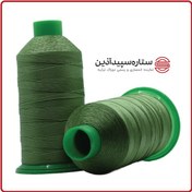 تصویر نخ دوخت پلی دوراک ترکیه سبز پسته‌ای کد 218 سایز 6 