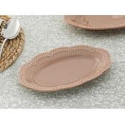 تصویر بشقاب صفحه بوت چینی وین 20 سانتی متر گل سرخ خشک انگلیش هوم English Home 