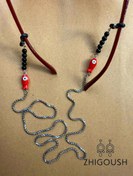 تصویر بند عینک سرامیکی ماهی قرمز 