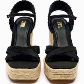 Zara platform online sandals