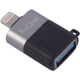 تصویر تبدیل ProOne PCO05 OTG USB To Lightning ProOne PCO05 USB To Lightning OTG Adapter