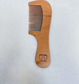 تصویر ست شانه برس چوبی chicco 