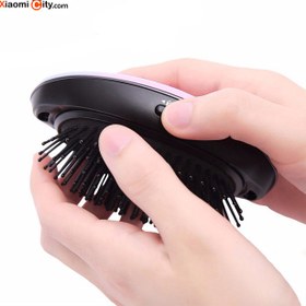 تصویر برس مو Yueli شیائومی ا Xiaomi Yueli Portable Hair Massage Ionic Comb Xiaomi Yueli Portable Hair Massage Ionic Comb