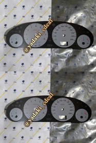 تصویر صفحه کیلومتر پژو پارس و ۴۰۵ قدیم ۲۲۰ تایی 